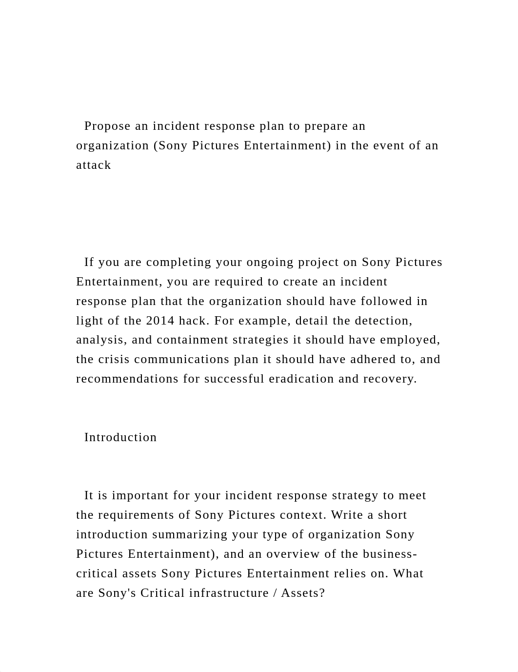 Propose an incident response plan to prepare an organization (S.docx_dm74w2grg1q_page2