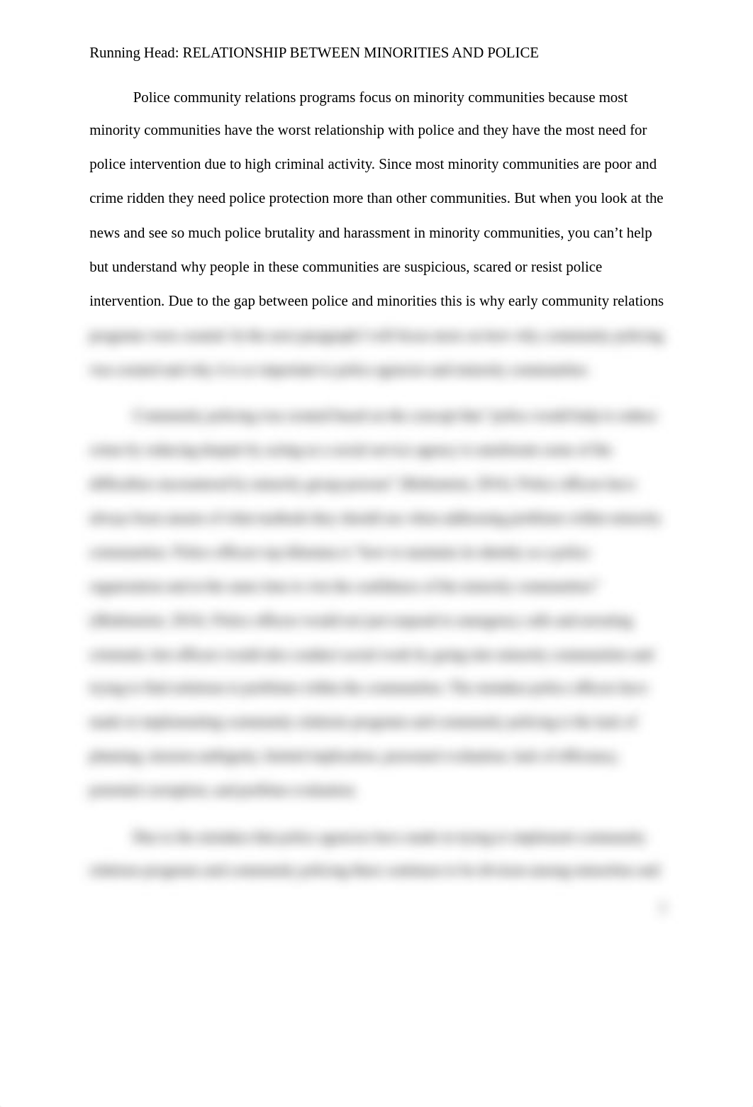 Pavielle Caldwell_CCJ4127_Week1_Minority Communities and Police Officers Essay.docx_dm7bxop2a3u_page2