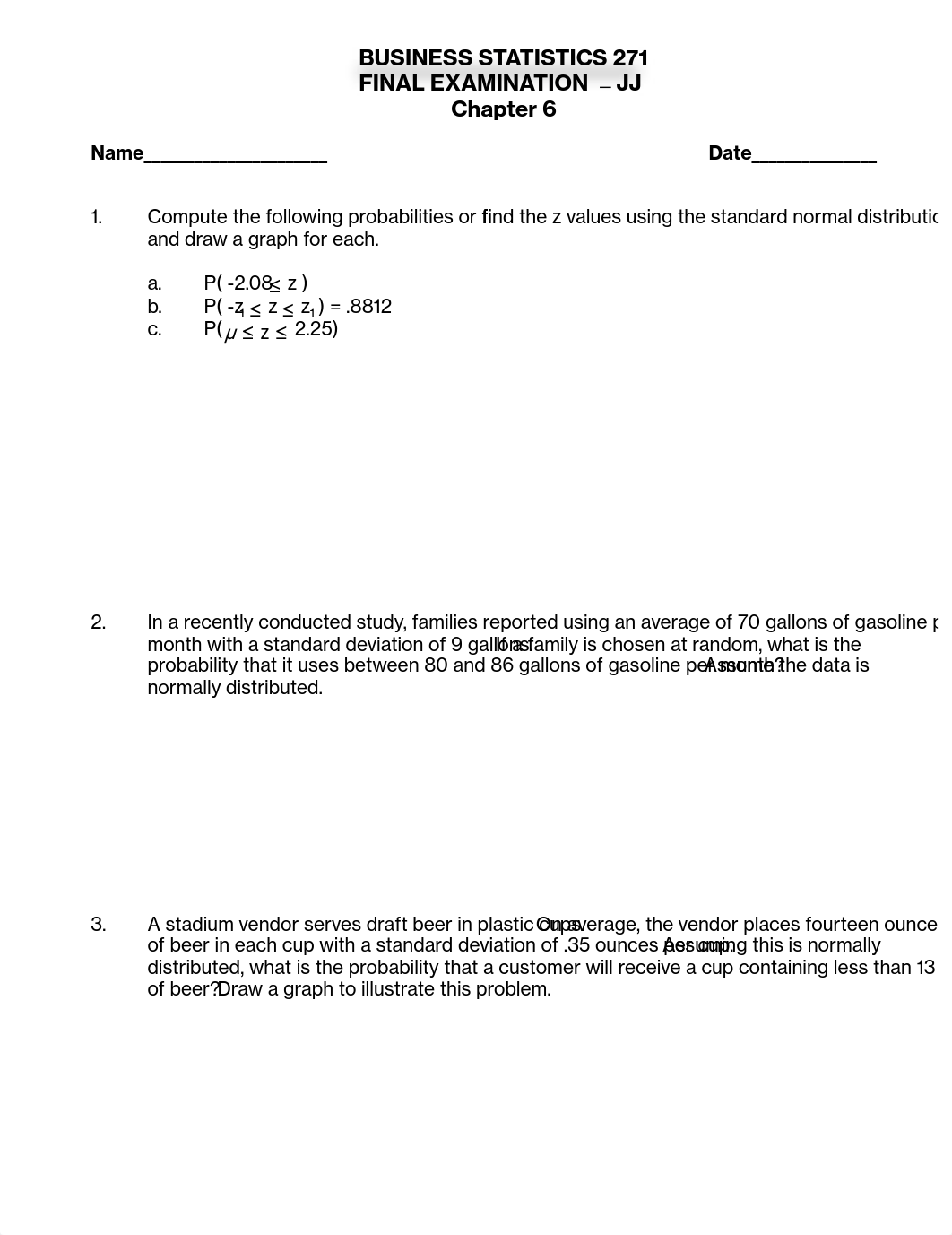 BUSINESS STATISTICS 271 FINAL EXAM JJ.pdf_dm7ganj1odz_page1