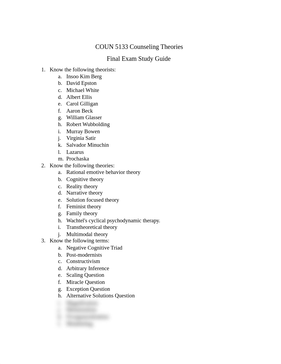 COUN 5133 Counseling Theories Final Exam Study Guide.docx_dm7is3eytqx_page1