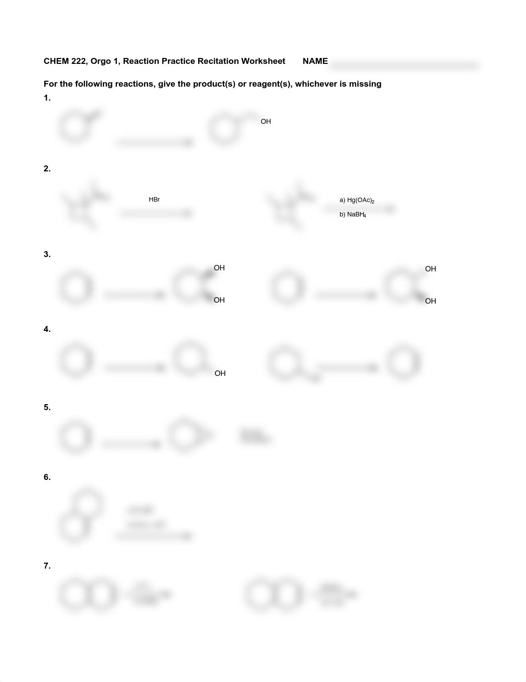 CHEM 222 rec 12 Rxn Practice 2  F23.pdf_dm7lulnr9ve_page1