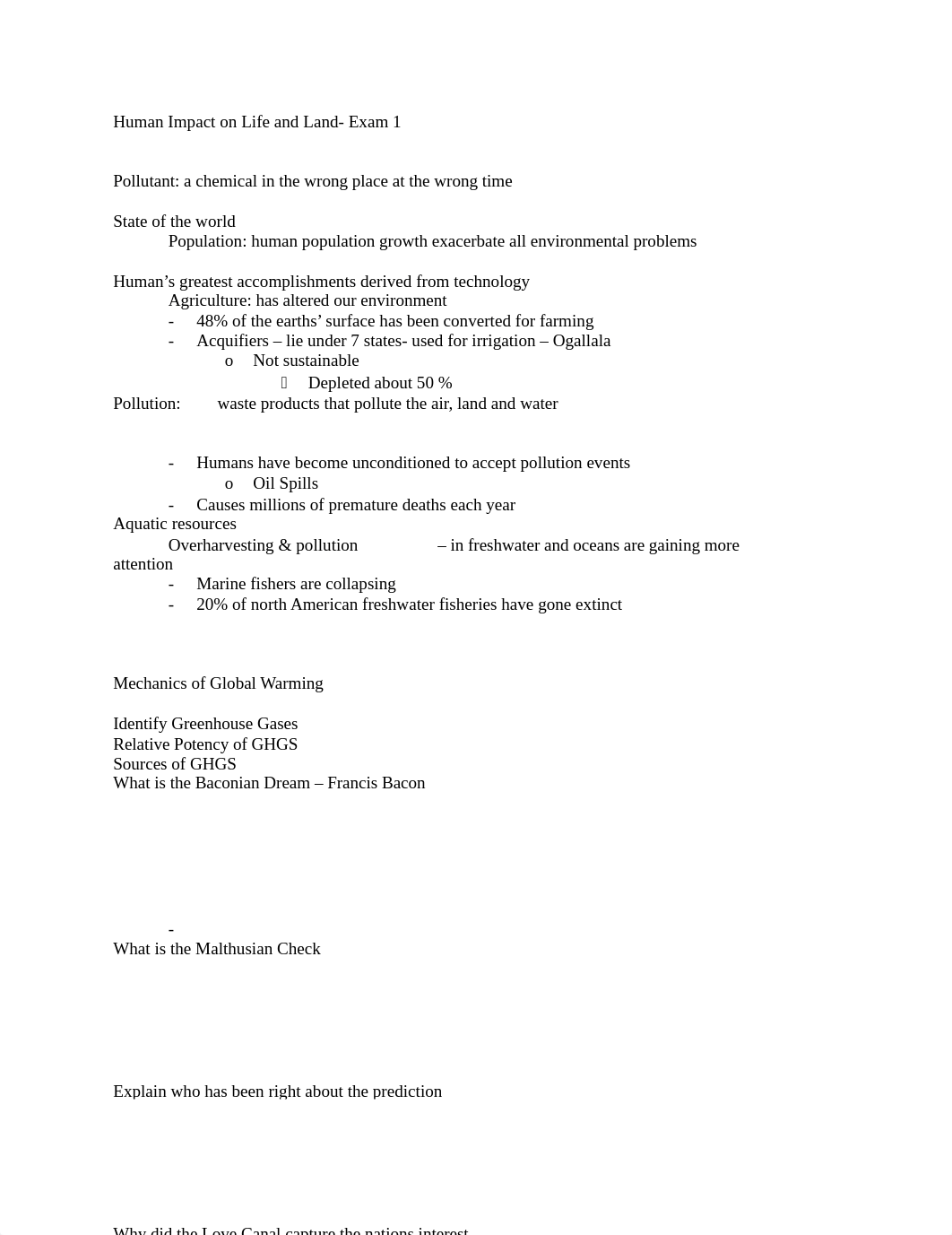 Human Impact on Life and Land.- Exam 1 study guiude_dm80cn7rcvm_page1