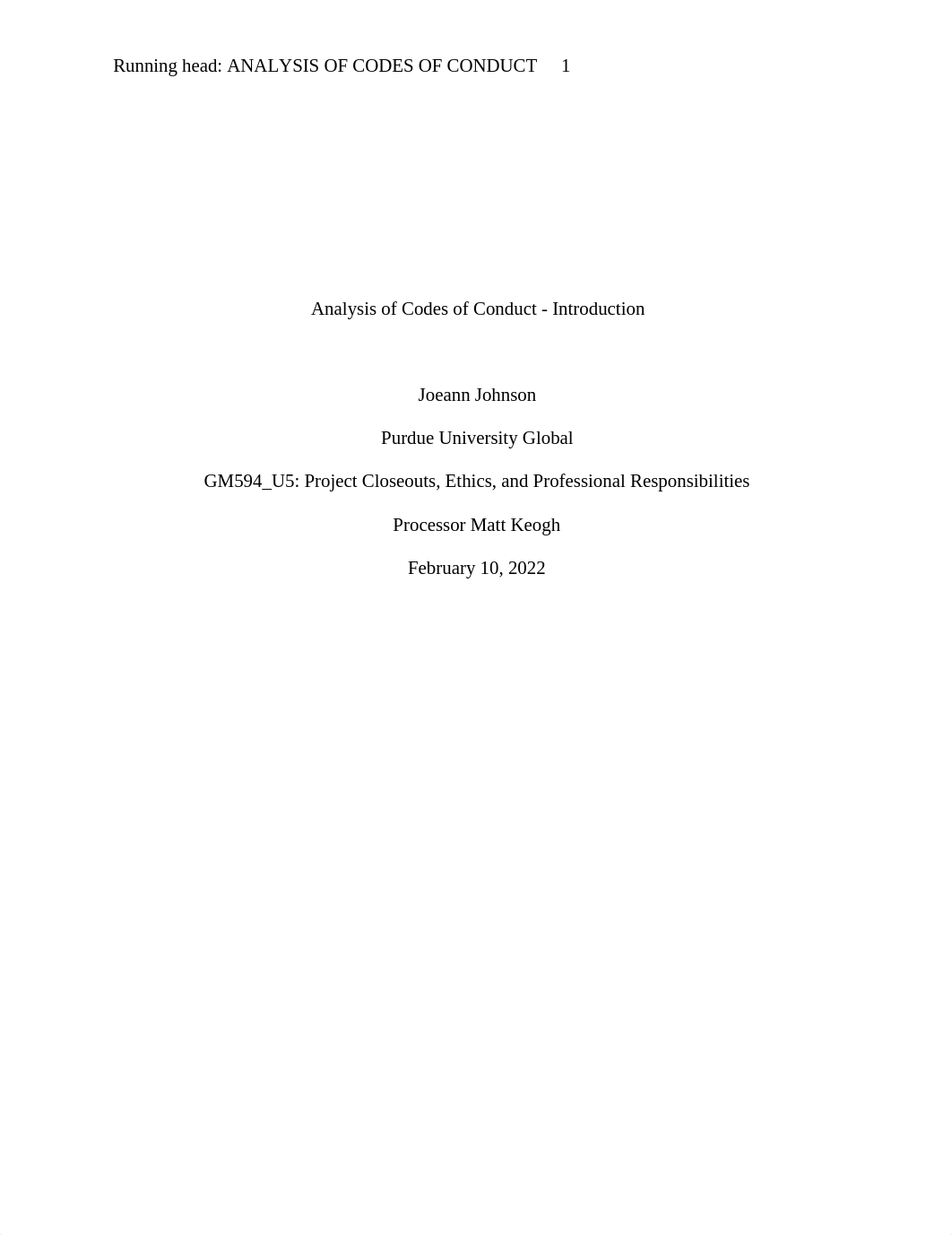 JJohnson GM594_U5_Analysis of Codes of Conduct.docx_dm843zl2el4_page1