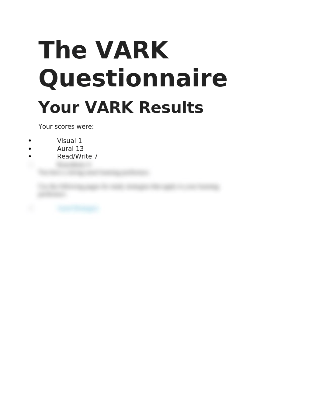 Journal 1 - The VARK Questionnaire Results_dm88b4iizsh_page1