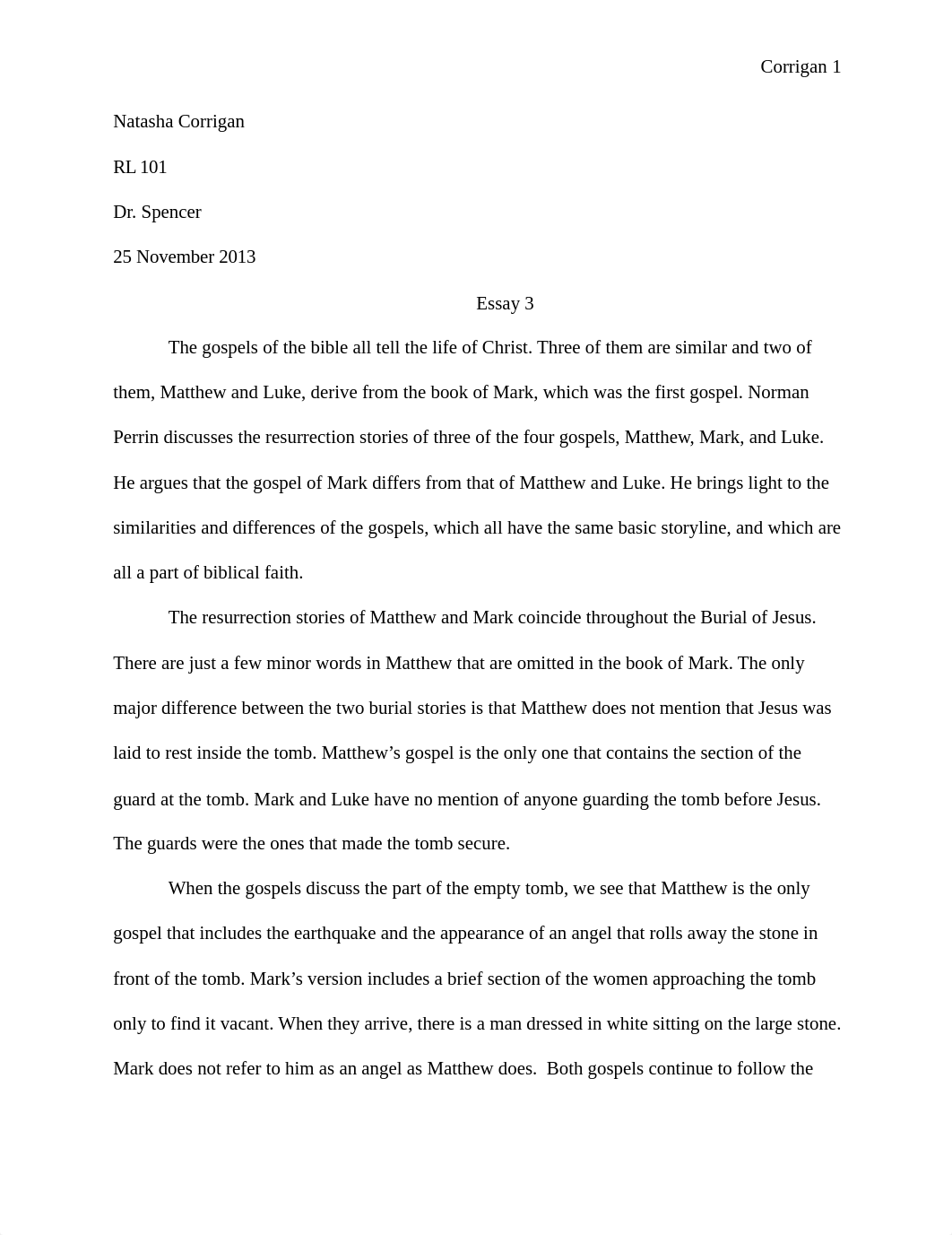 Final essay Analysis on the Gospels of the Bible_dm8la2zfm6g_page1