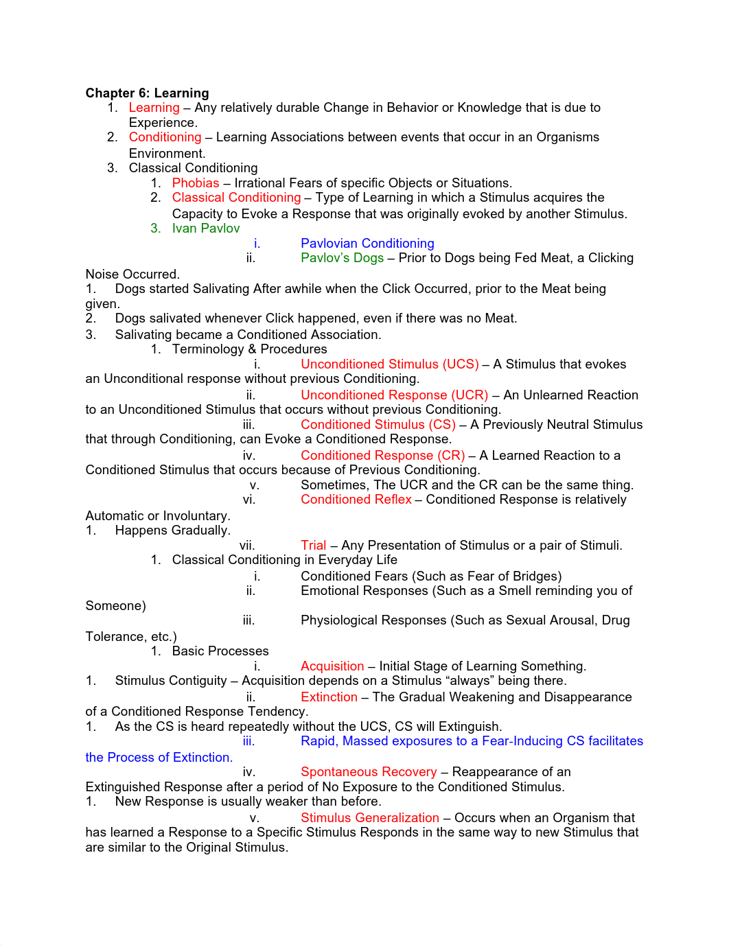 Psychology-Exam 2 Study Guide_dm8wvqsaknv_page1