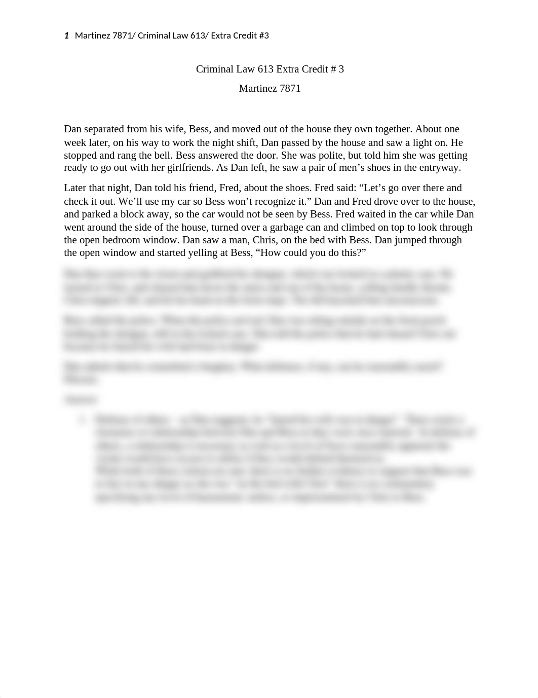 Criminal Law 613, Extra Credit # 3, Martinez, #7870.docx_dm8zto83tvh_page1