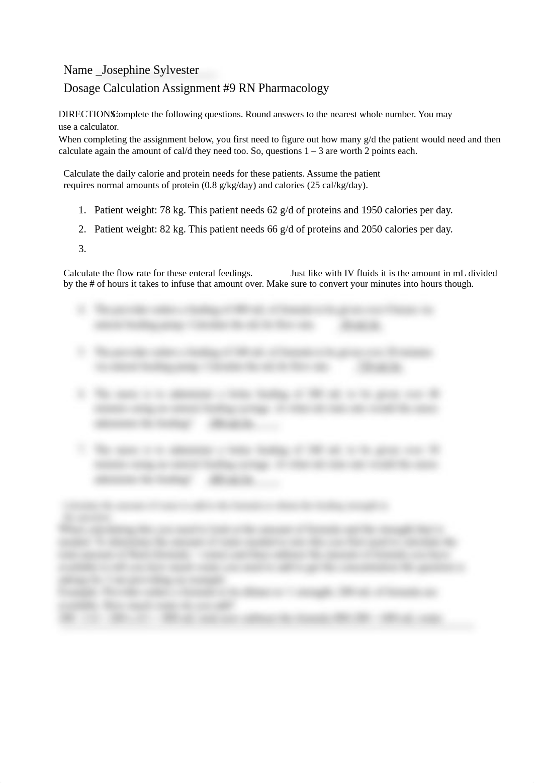 Dosage Calculations Assignment #9 for RN Pharmacology.docx_dm9emovqfa4_page1