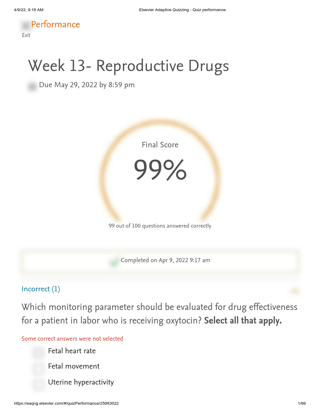 Elsevier Adaptive Quizzing - WEEK 13.pdf_dm9fohroxaq_page1