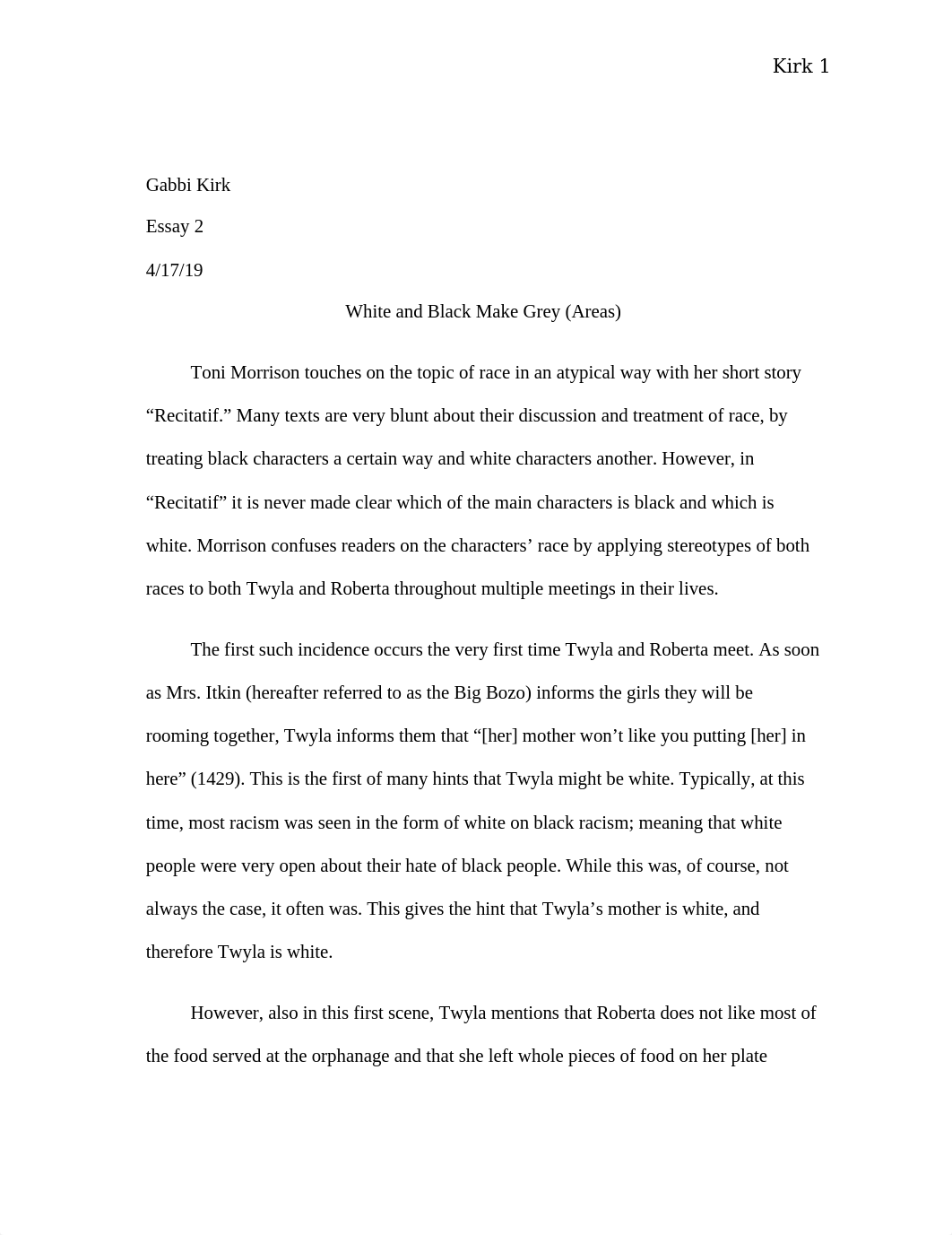 essay 2 Recitatif .docx_dm9v73e5bsx_page1