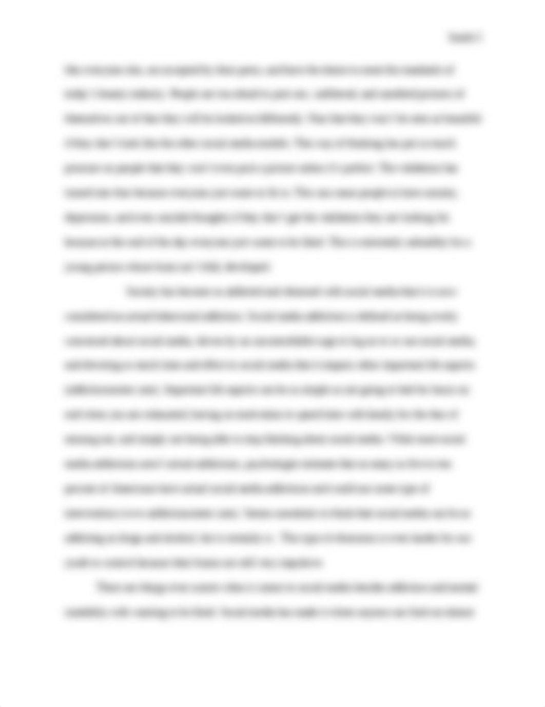 Drawbacks Of Social Media Essay Savannah Smith.docx_dm9xy84qapo_page2