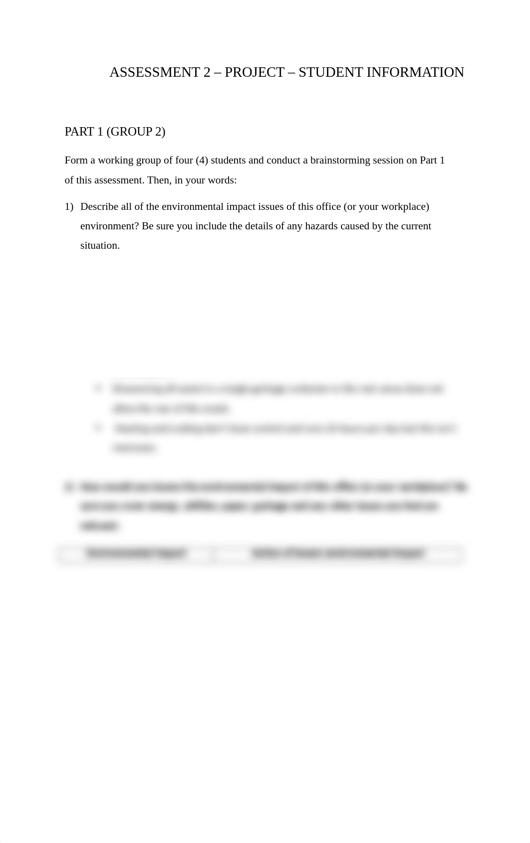 BSBSUS401 - ASSESSMENT 2 - PART 1 - Q 1- 3.docx_dm9yfk4me3v_page1