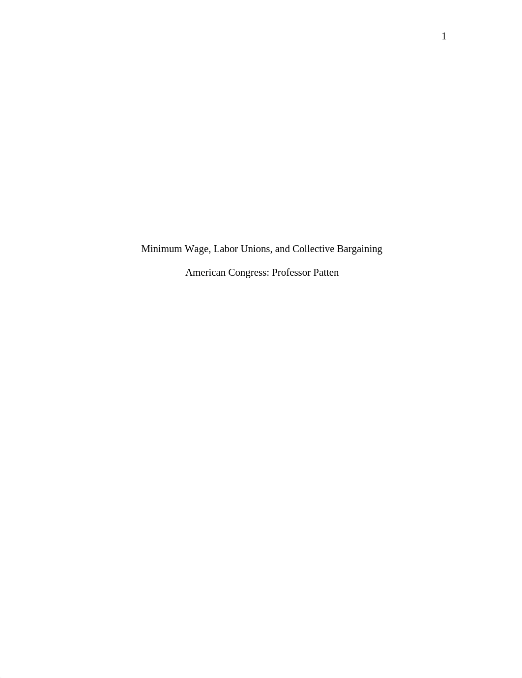 Research Paper on Labor Unions, Collective Bargaining, and Minimum Wage_dma1ugwfme7_page1