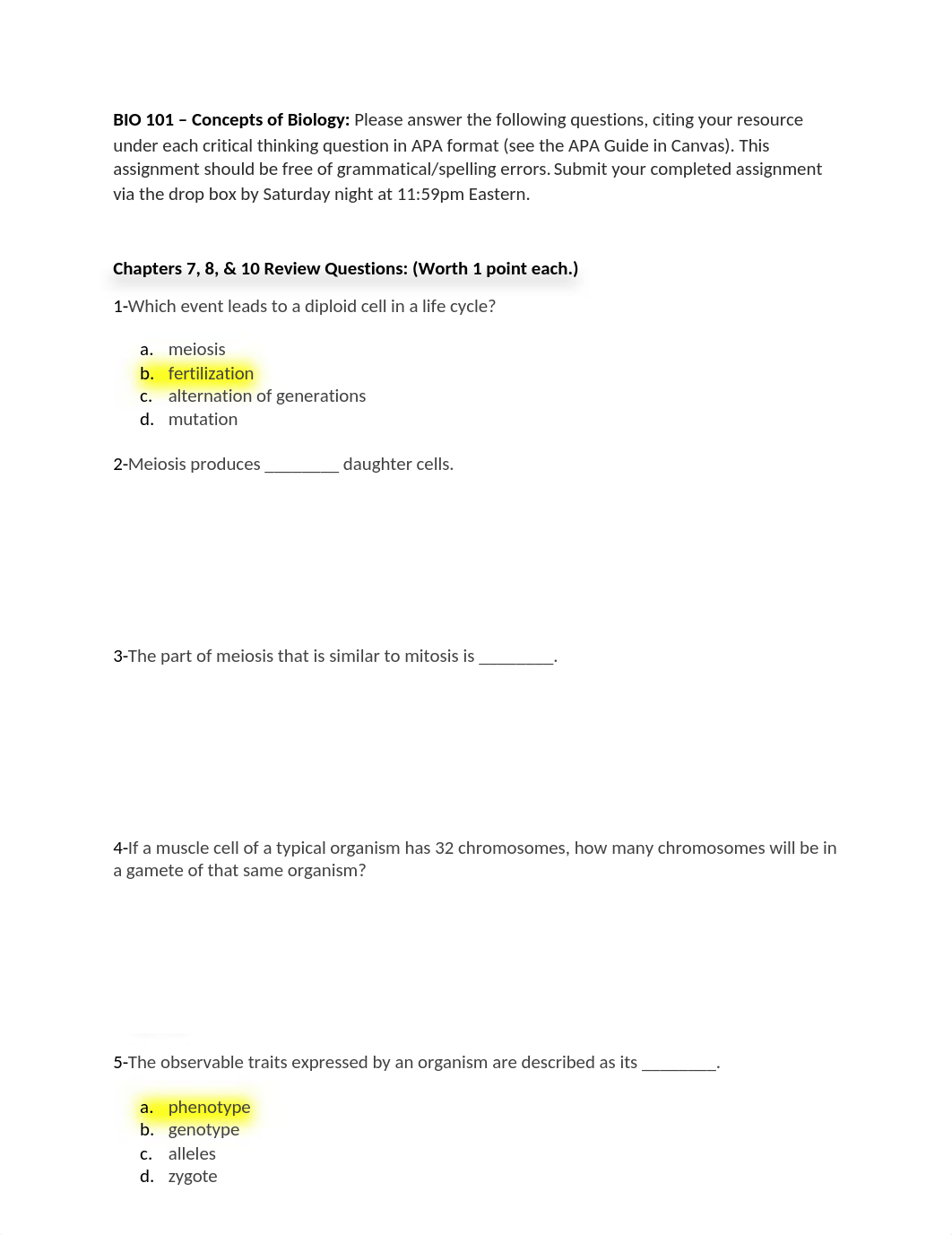 Concepts of Biology Chapters 7, 8, & 10 Assignment.docx_dma8td6d8dw_page1