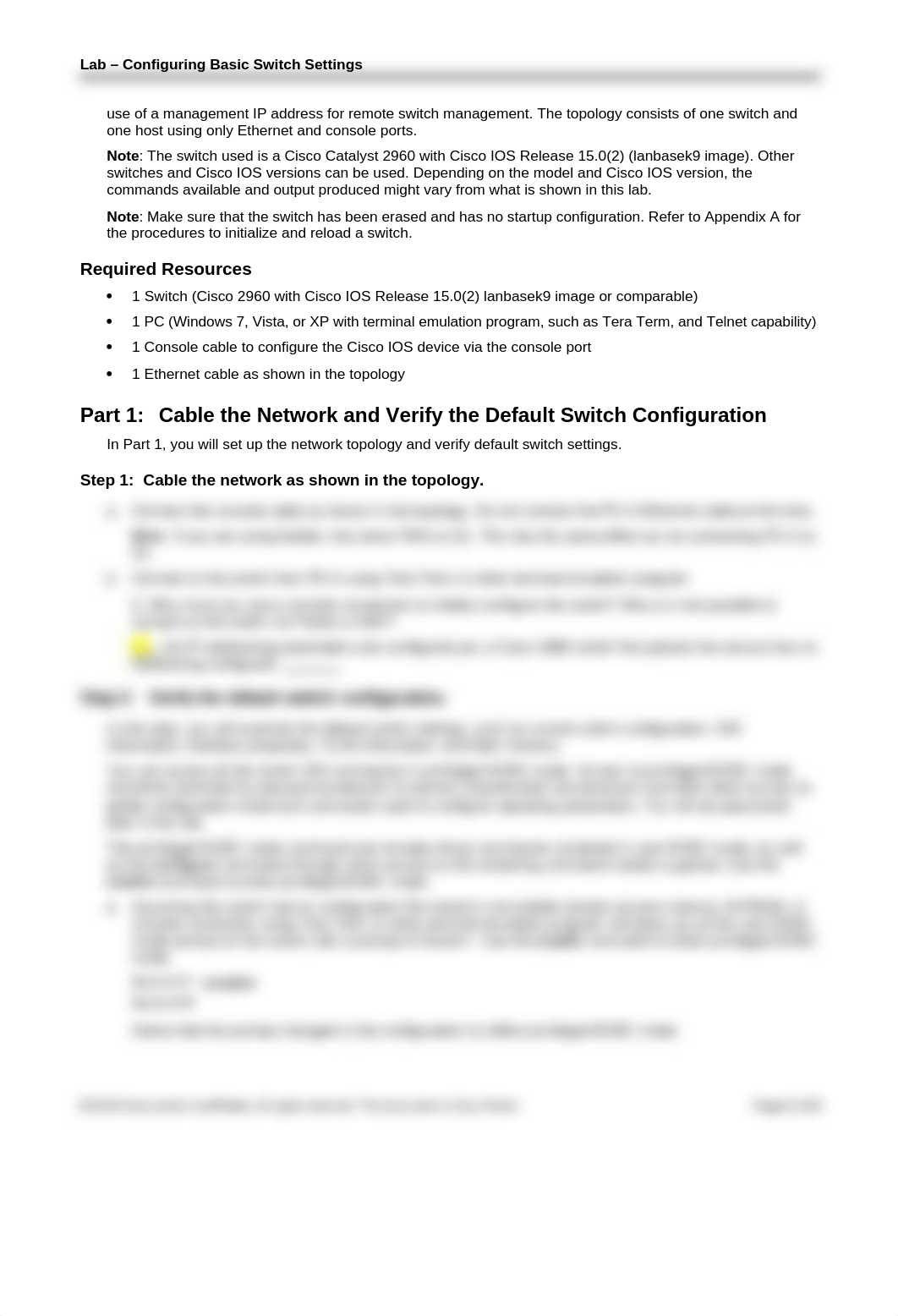 5.1.1.6 Lab - Configuring Basic Switch Settings_Numbered Snyder.docx_dmac23jqbds_page2