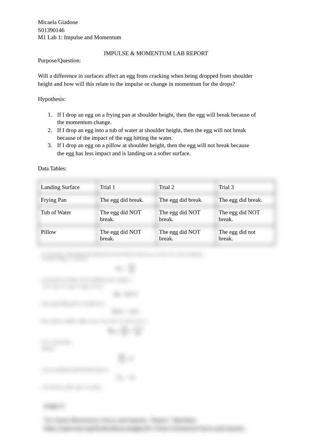 M1 LAB 1 IMPULSE & MOMENTUM LAB REPORT.pdf_dmaei9glocj_page1