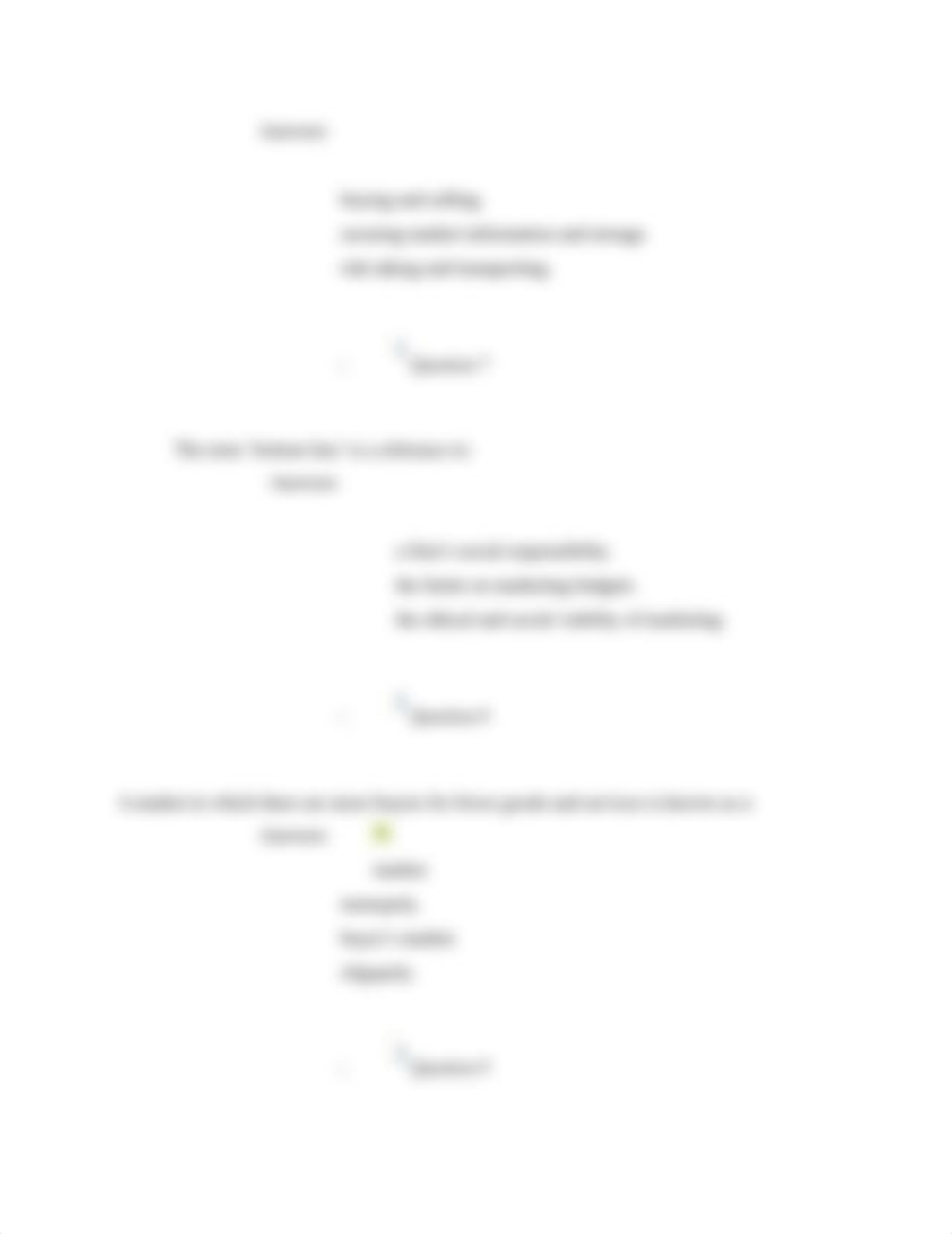 Quiz Chapter 1:  The Art and Science of Satisfying Customers_dmafbj188s3_page3