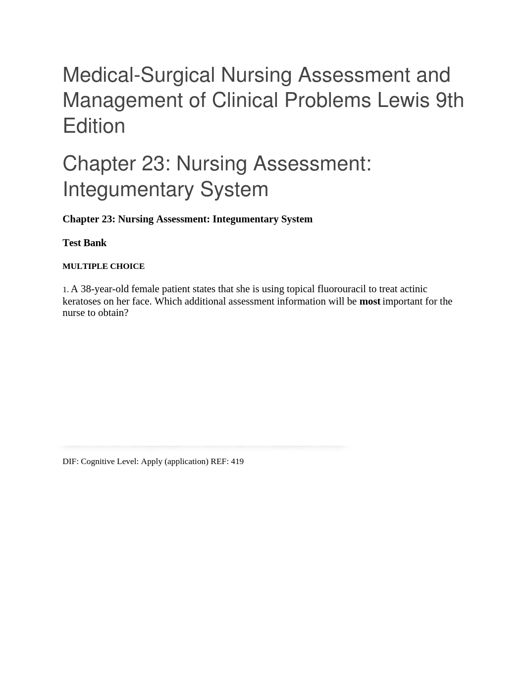 Med surg exam 1 lewis.docx_dmai7ixis0f_page1