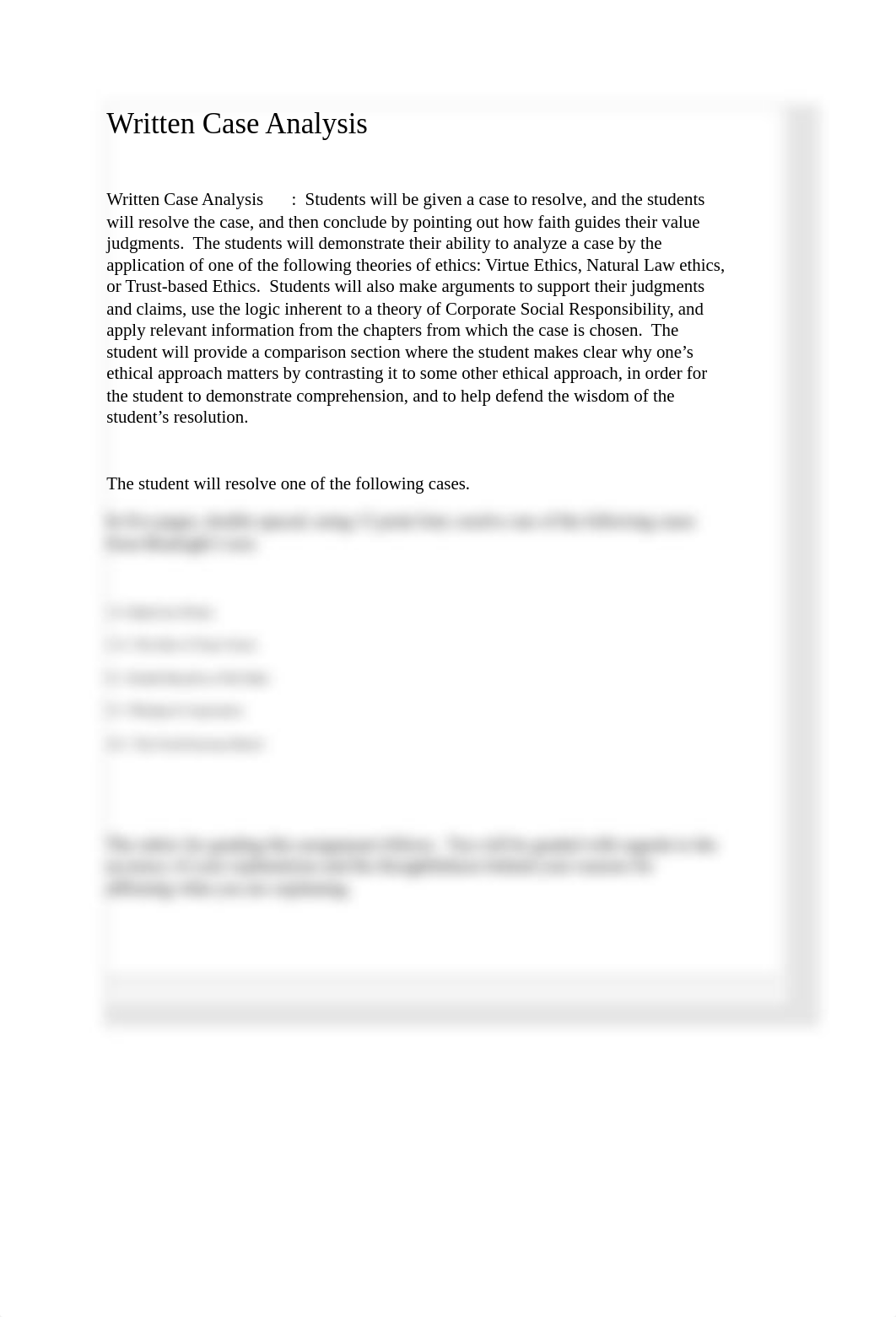 Written Case Analysis - Assignment Instructions_dmamch1al6v_page1