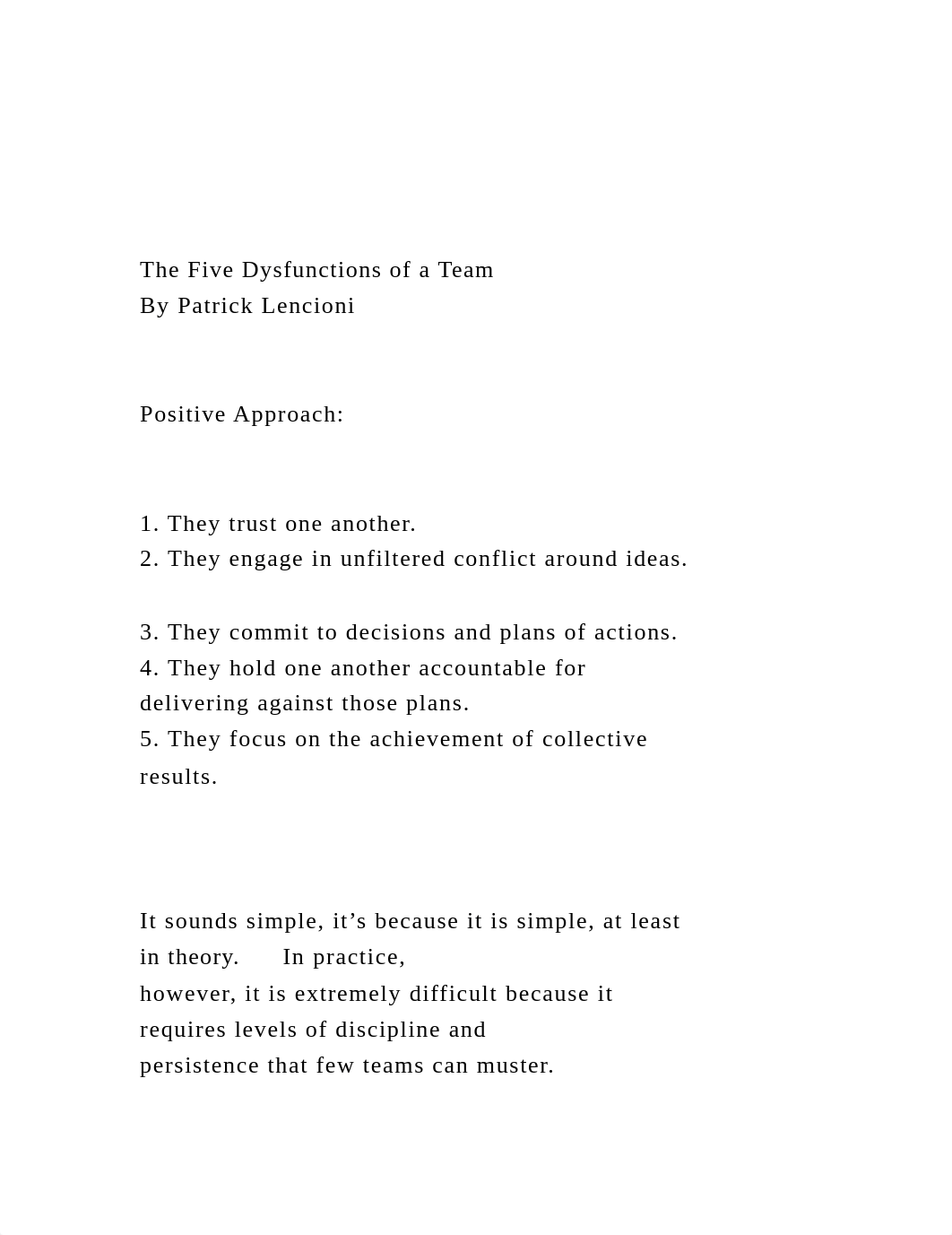 The Five Dysfunctions of a Team By Patrick Lencioni Po.docx_dmap72l7zuf_page2