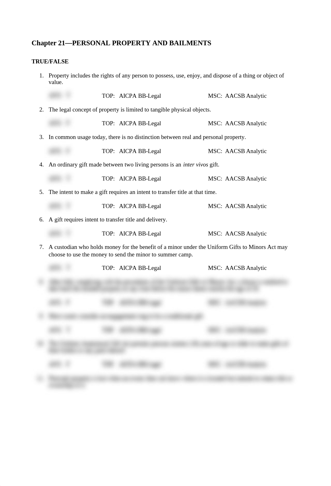 Chapter 21—PERSONAL PROPERTY AND BAILMENTS_dmasty15kjd_page1