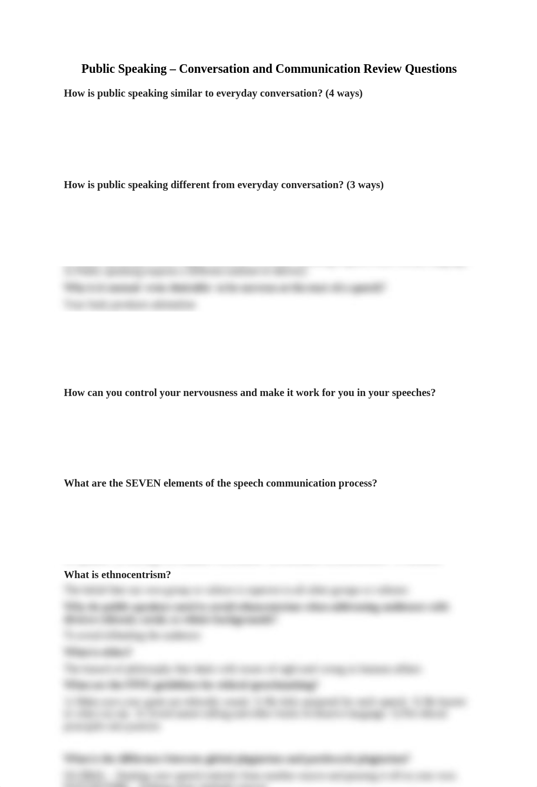 Public Speaking - Conversation and Communication Review Questions_dmavkhy28mo_page1