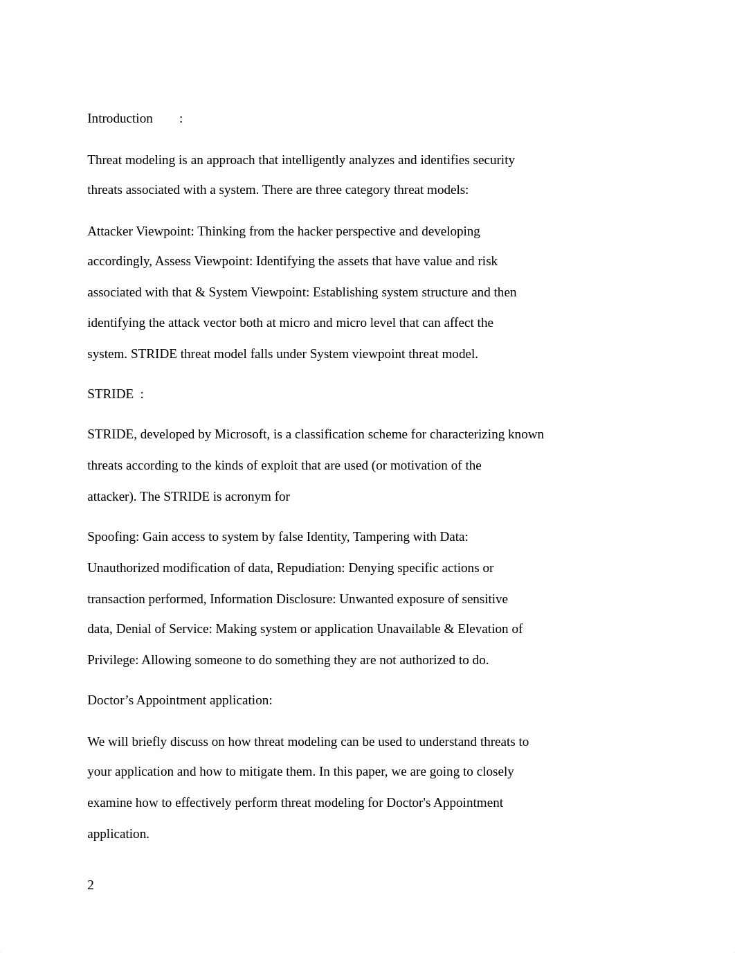 STRIDE Threat Modeling for Doctor's Appointment Machine.docx_dmazdv9lw0l_page2