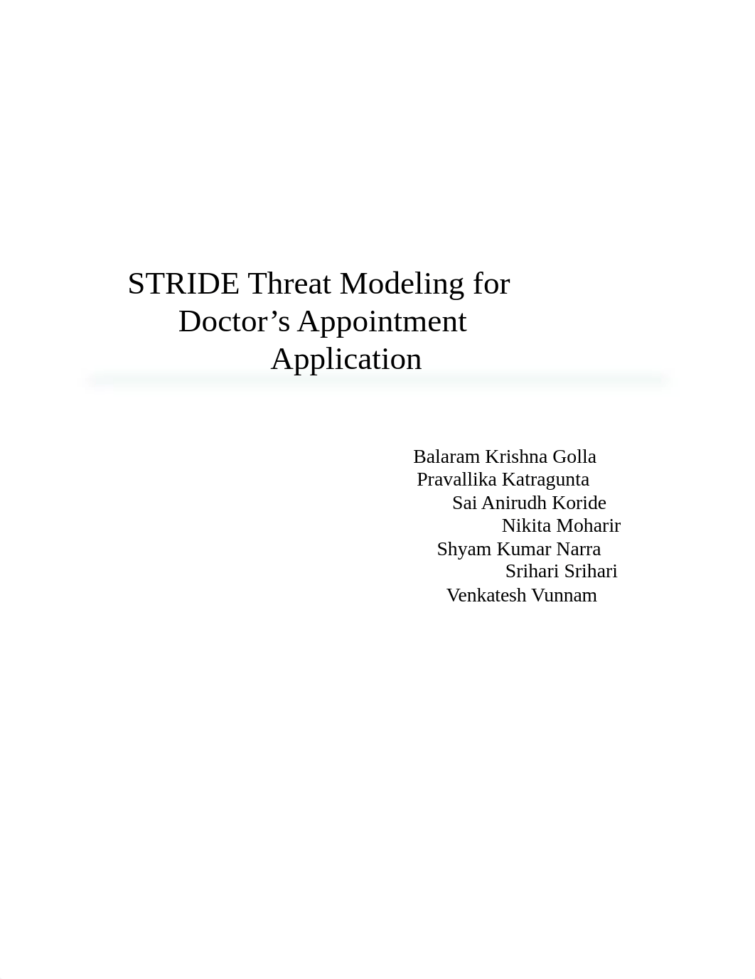 STRIDE Threat Modeling for Doctor's Appointment Machine.docx_dmazdv9lw0l_page1