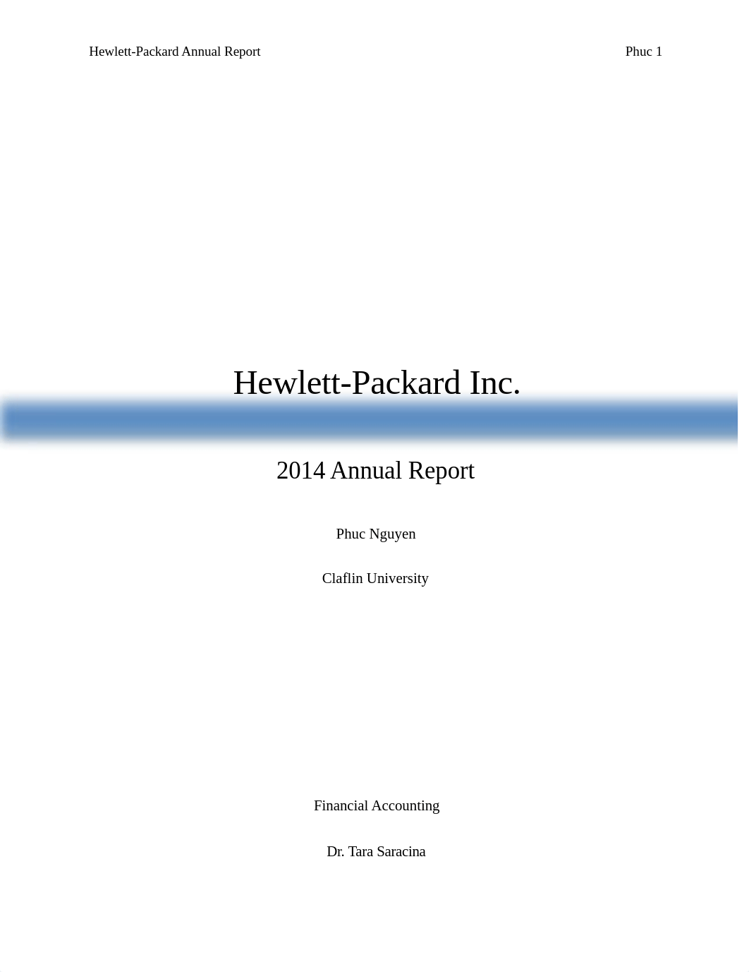 Hewlett-Packard Inc. 2014 Annual Report_dmb65k3lik4_page1