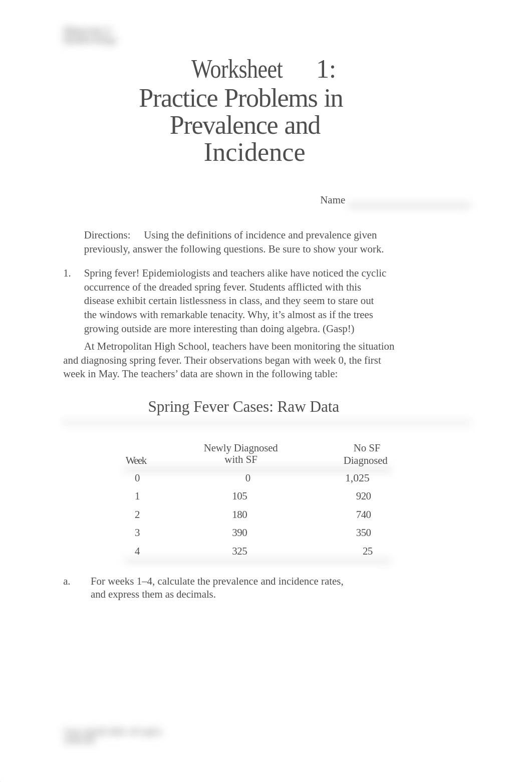 Part 1 Measures in Epidemiology Worksheet 1.docx_dmbrrpxlcfj_page1