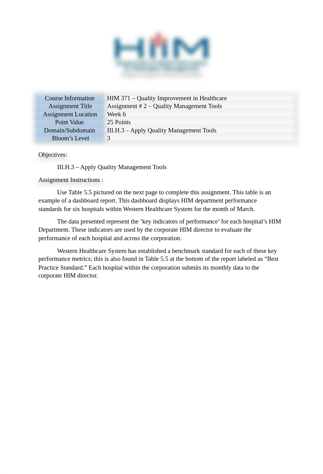 Assignment # 2- Quality Mangement Tools.docx_dmbrttwejwg_page1