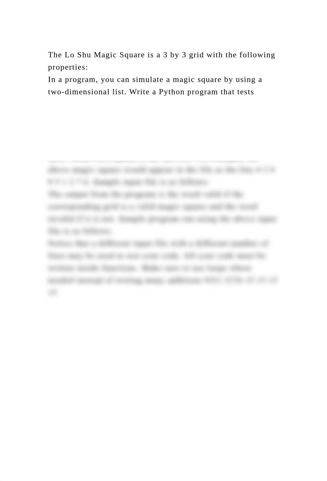 The Lo Shu Magic Square is a 3 by 3 grid with the following properti.docx_dmbuatjhssc_page2
