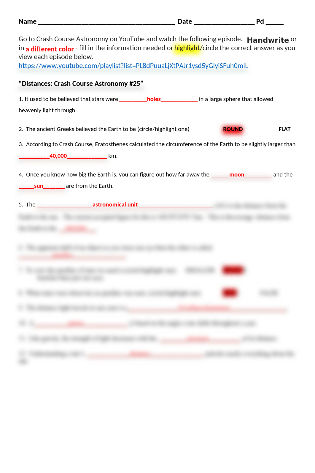 Crash Course 25 Distances Questions.docx_dmbyad9h3d8_page1