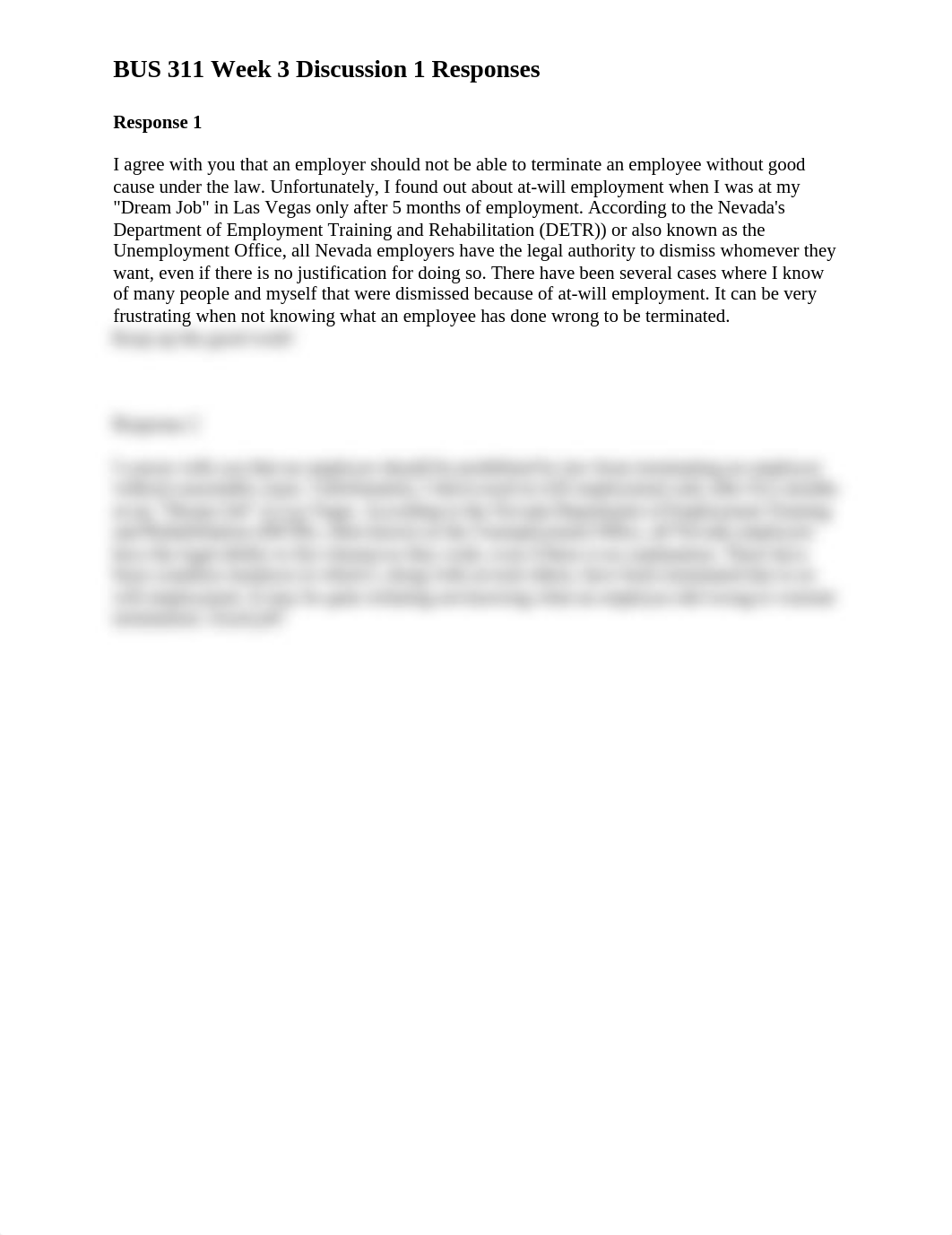 BUS 311 Week 3 Discussion 1 Responses.docx_dmczmc5je5r_page1