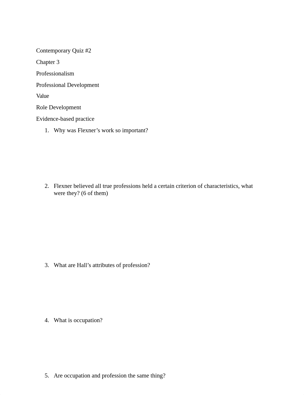 Contemporary Quiz 2 Study Guide.docx_dmddjhn6c15_page1