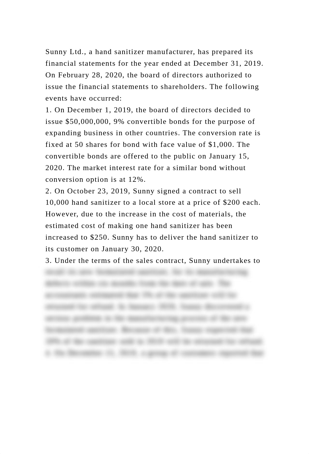 Sunny Ltd., a hand sanitizer manufacturer, has prepared its financia.docx_dmdt7y9rd3j_page2