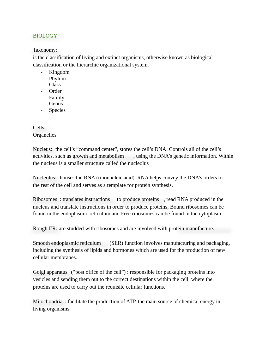 HESI BIOLOGY AND ANATOMY STUDY GUIDE .docx_dmdvddrhac6_page1