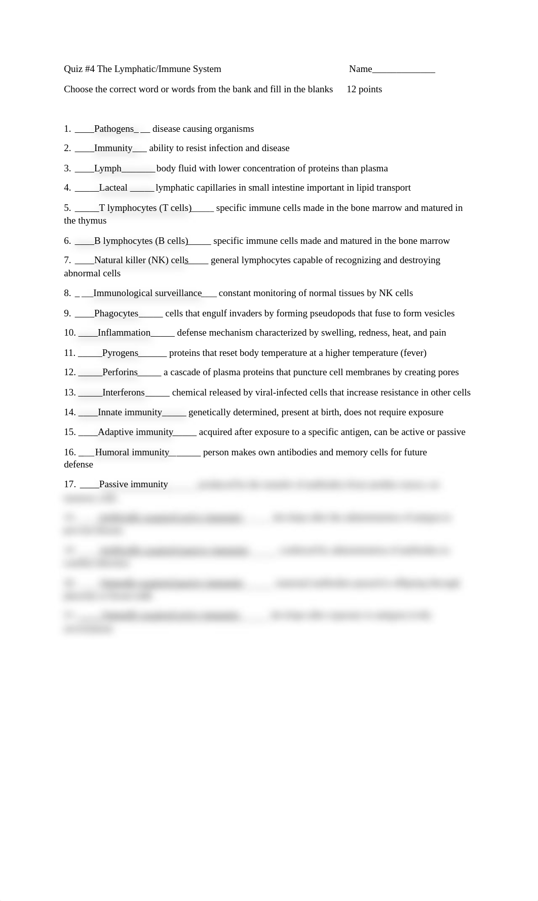 BIO-131 Quiz 4 Lymphatic Immune System.docx_dmed8km7b1z_page1