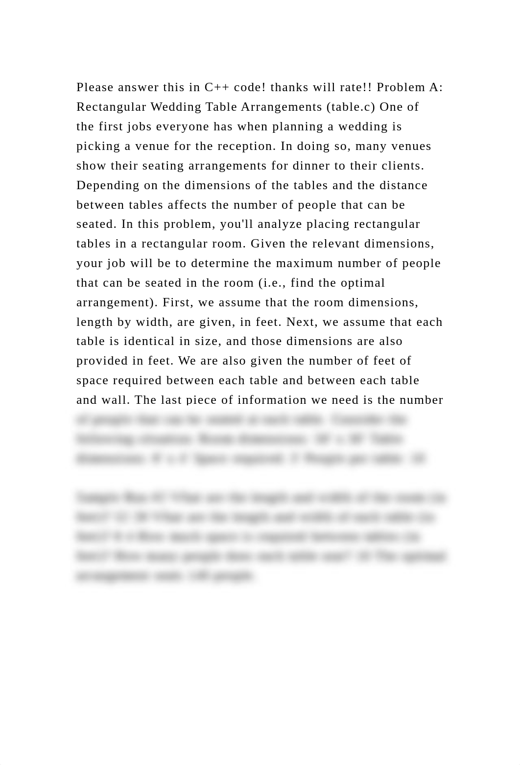 Please answer this in C++ code! thanks will rate!! Problem A Rectan.docx_dmeklrk9b6v_page2