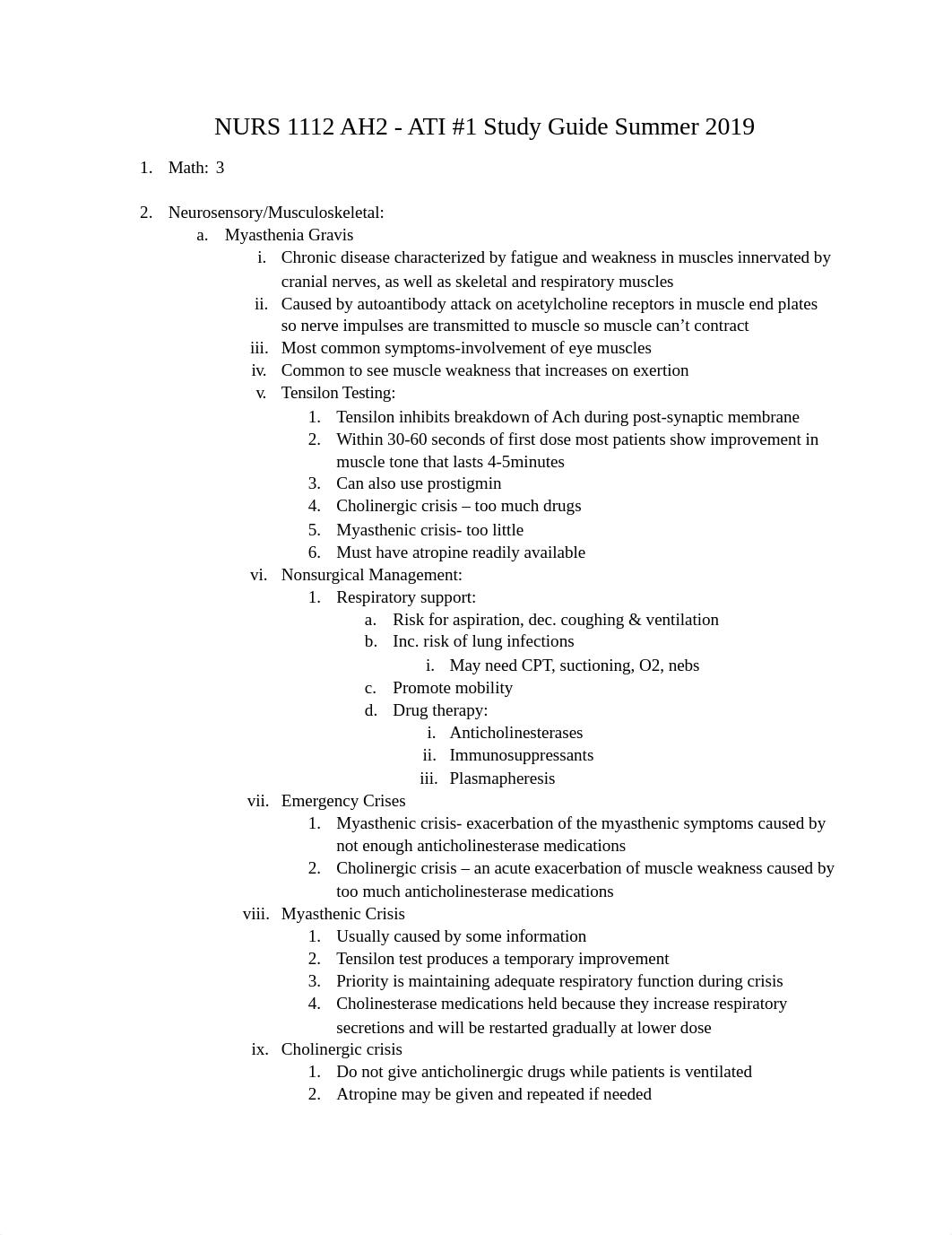 AH2 ATI 1 Study Guide Summer 19.docx_dmeqvqv7219_page1