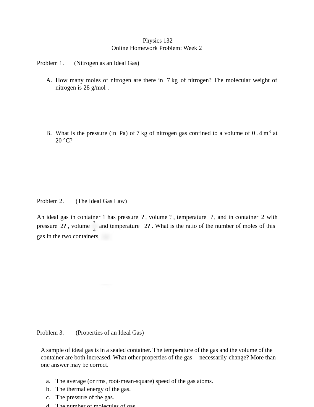 Week 2 Online HW - no enthalpy.pdf_dmf5qgwhml9_page1