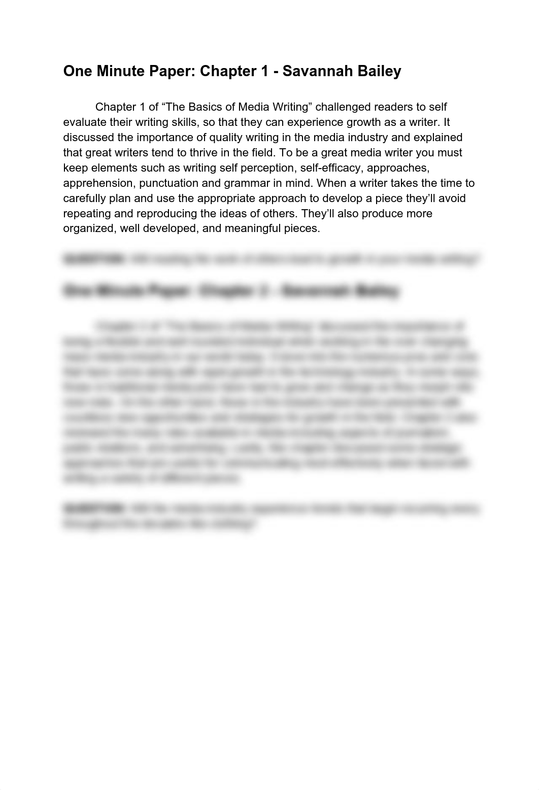 One Minute Paper_ Chapter 5Wha - Savannah Bailey.pdf_dmfermsn9i0_page1