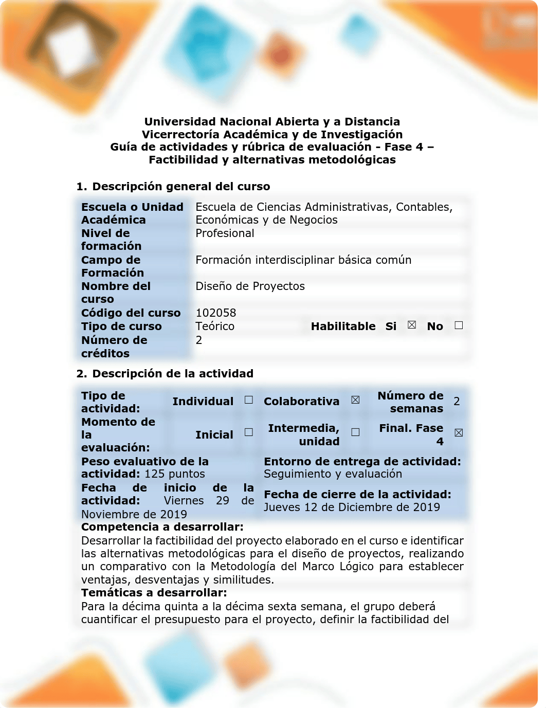 Guía de actividades y rúbrica de evaluación - Fase 4 - Factibilidad y alternativas metodológicas.pdf_dmfnalxesxm_page1