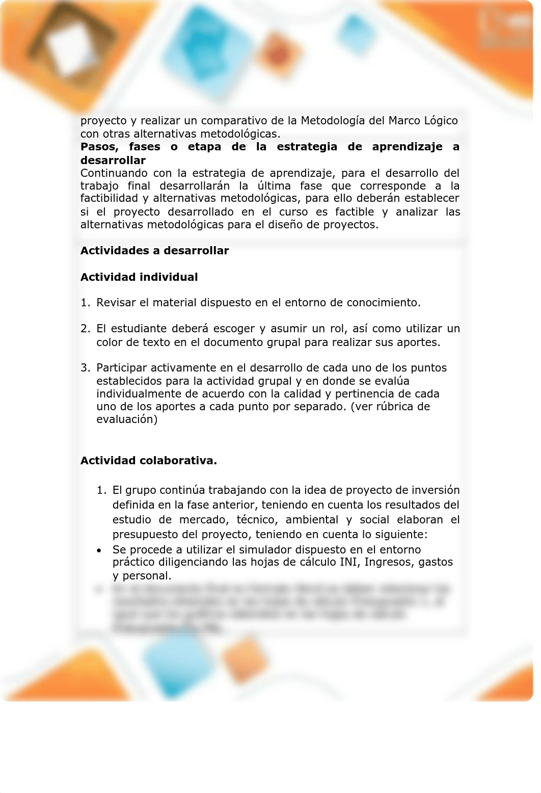 Guía de actividades y rúbrica de evaluación - Fase 4 - Factibilidad y alternativas metodológicas.pdf_dmfnalxesxm_page2