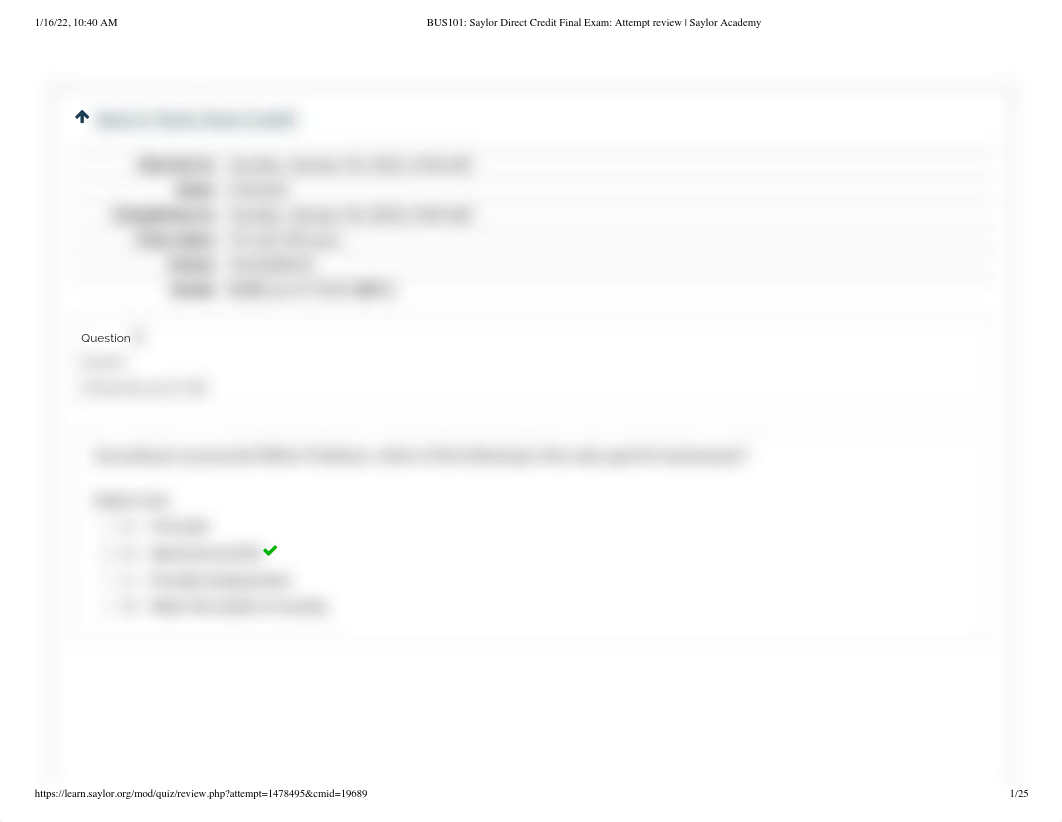 BUS101_ Saylor Direct Credit Final Exam_ Attempt review _ Saylor Academy.pdf_dmfpu6enduf_page1