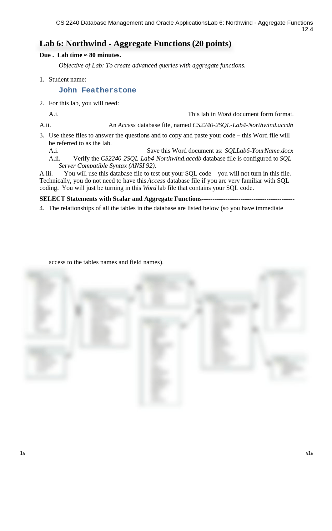 CS 2240 - 2 SQL - Lab 6 - Northwind - Aggregate Functions (for students)_dmfqhzwfqz0_page1