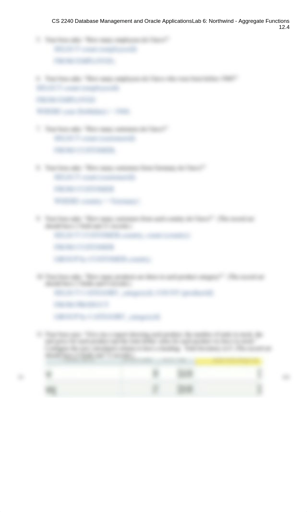 CS 2240 - 2 SQL - Lab 6 - Northwind - Aggregate Functions (for students)_dmfqhzwfqz0_page2