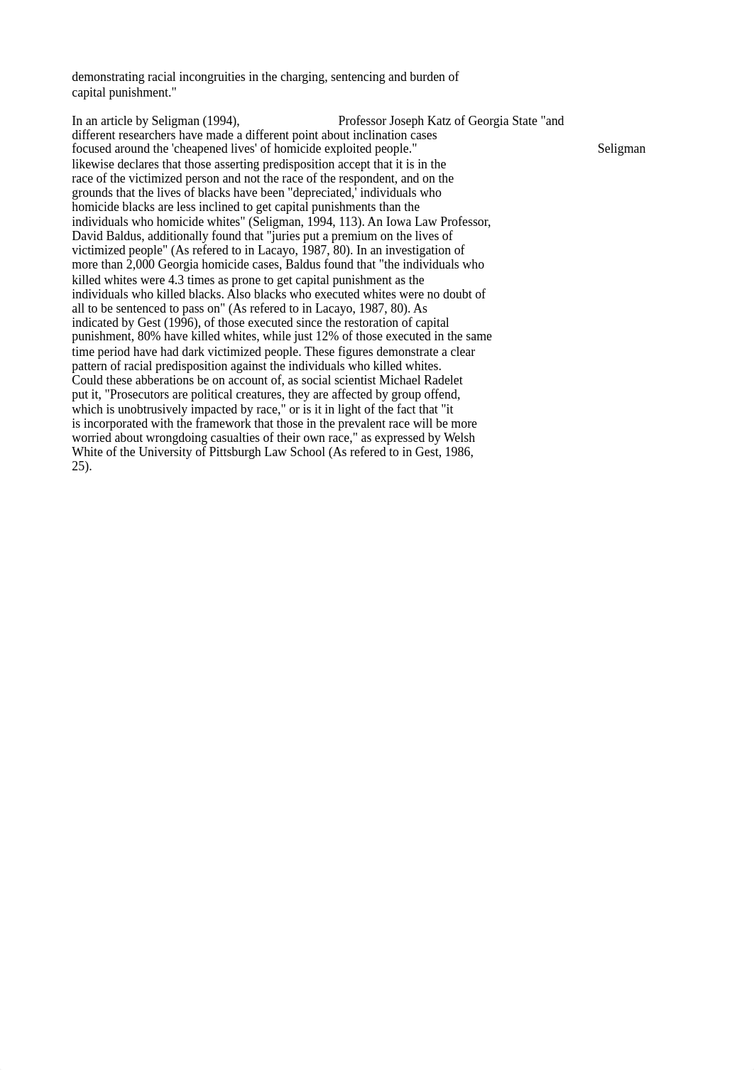 The Effects of Race on Sentencing in Capital Punishment Cases Essay_dmgzurkfuwd_page2