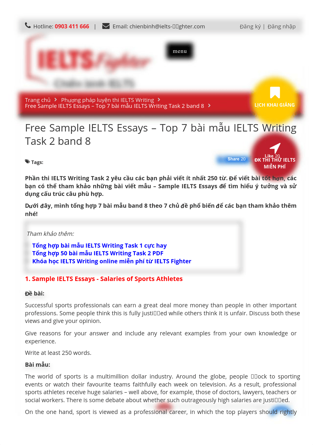 Sample IELTS Essays - Top 7 bài mẫu IELTS Writing Task 2 band 8.pdf_dmh0uuglnul_page1