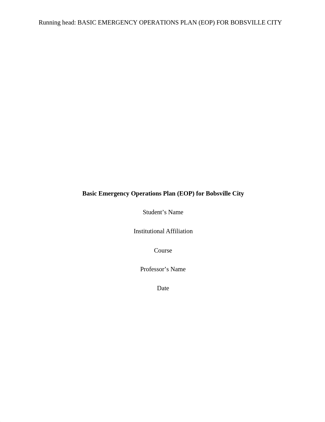 Basic Emergency Operations Plan (EOP) for Bobsville City.docx_dmh2fj1sssj_page1